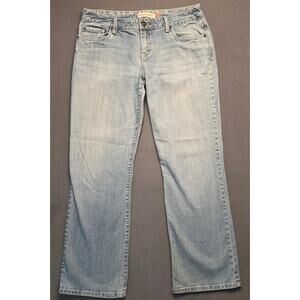 Y2K Aeropostle Jeans Chelsea‎ Bootcut Womens 11/12 (Fits 34x31) Mid Rise Light